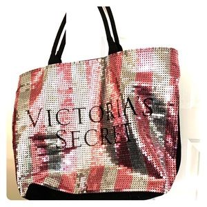 Victoria Secret sequined bag
